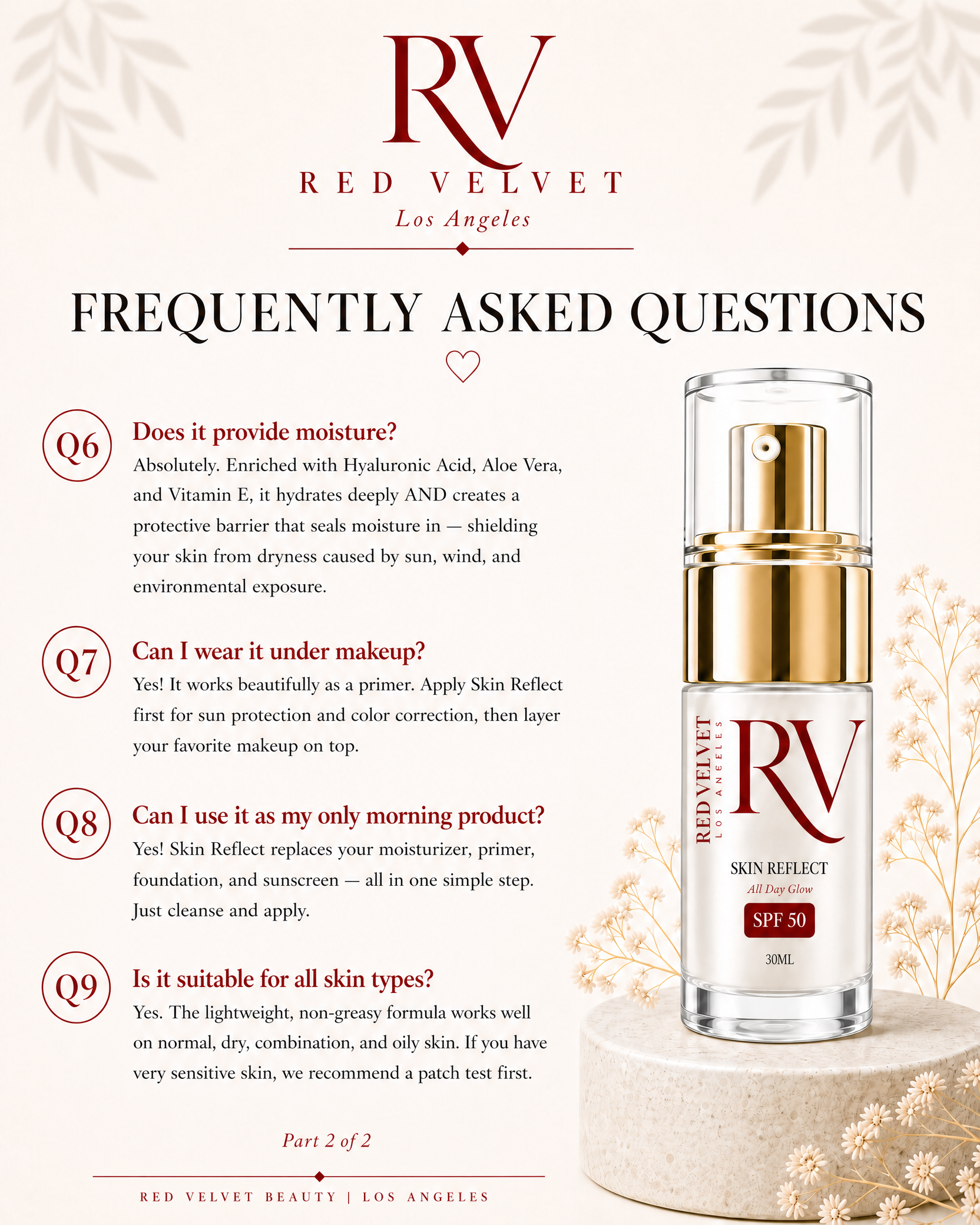 Skin Reflect SPF 50 — All Day Glow